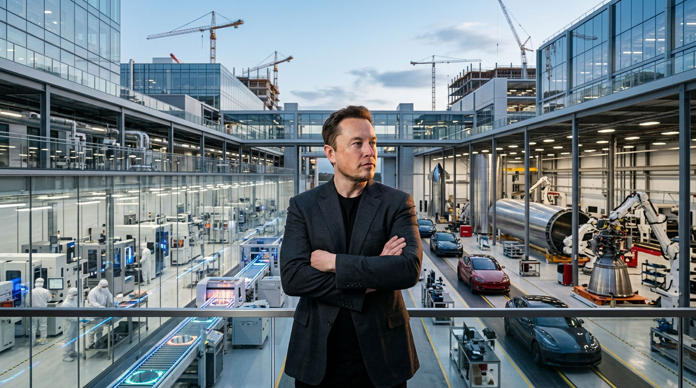 Intel, Tesla i SpaceX budują dwie megafabryki. 45 mld USD na chipy i komponenty