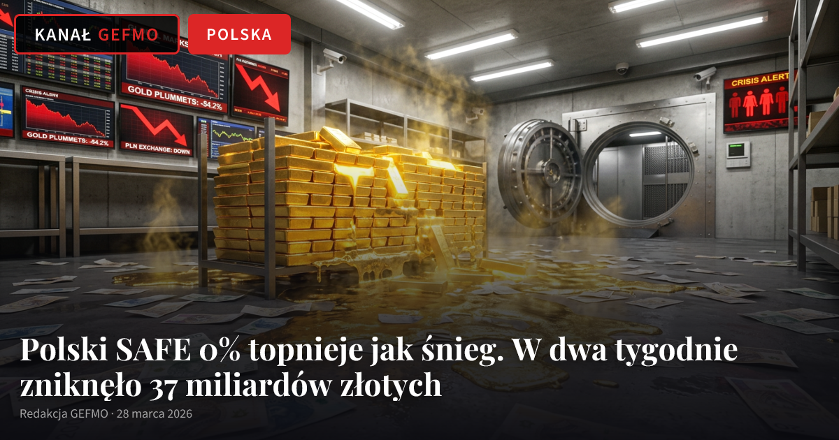 Polski SAFE 0% topnieje jak śnieg. W dwa tygodnie zniknęło 37 miliardów złotych